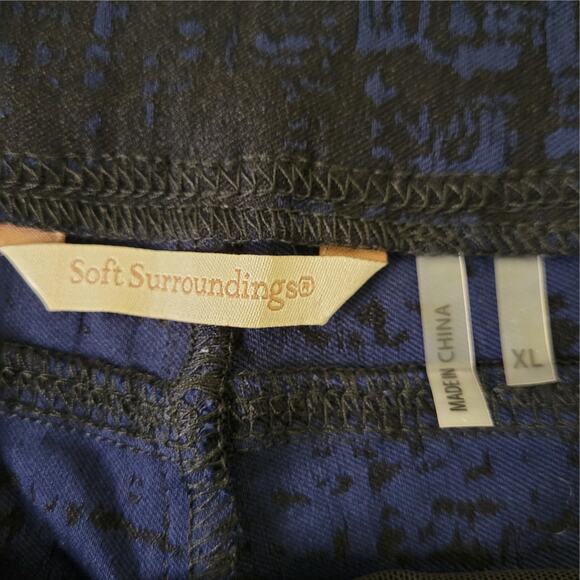 Soft Surroundings Women's Pull-On Pants Comfy Travel Back Pockets Size XL 2AH41 - Picture 3 of 9